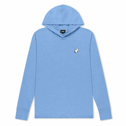 Dalix Mens Ghost Hooded Long Sleeve Jersey Tee