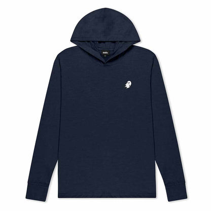 Dalix Mens Ghost Hooded Long Sleeve Jersey Tee