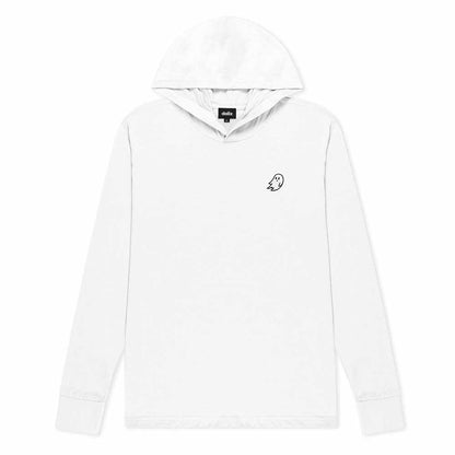 Dalix Mens Ghost Hooded Long Sleeve Jersey Tee