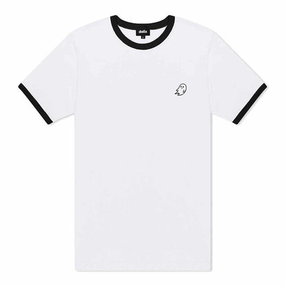 Dalix Mens Ghost Jersey Ringer Tee