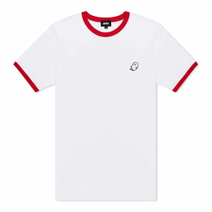 Dalix Mens Ghost Jersey Ringer Tee