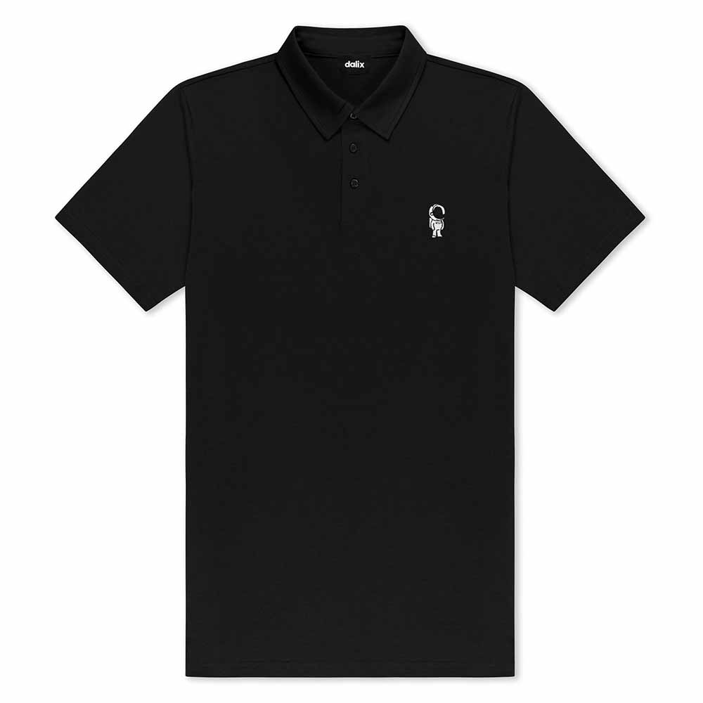 Dalix Astronaut Midweight Short Sleeve Polo Shirt