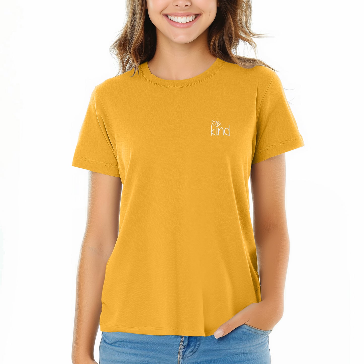 Dalix Be Kind Womens Relaxed Tee