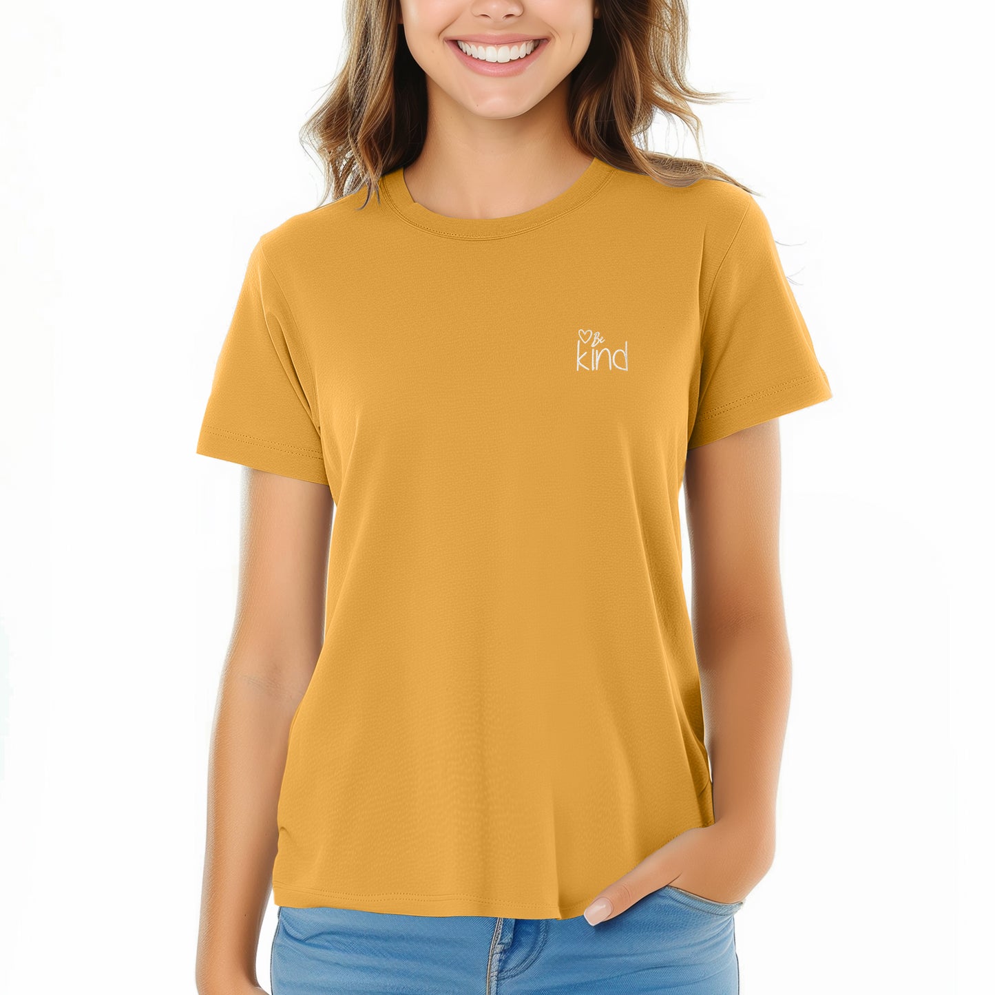 Dalix Be Kind Womens Relaxed Tee
