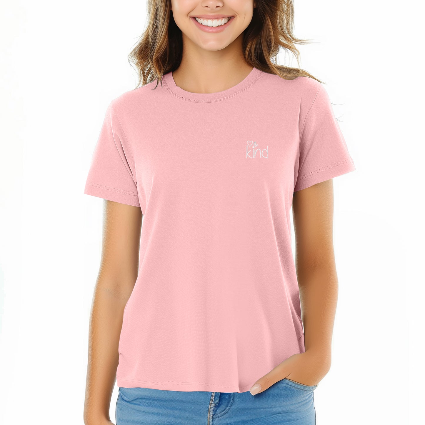 Dalix Be Kind Womens Relaxed Tee