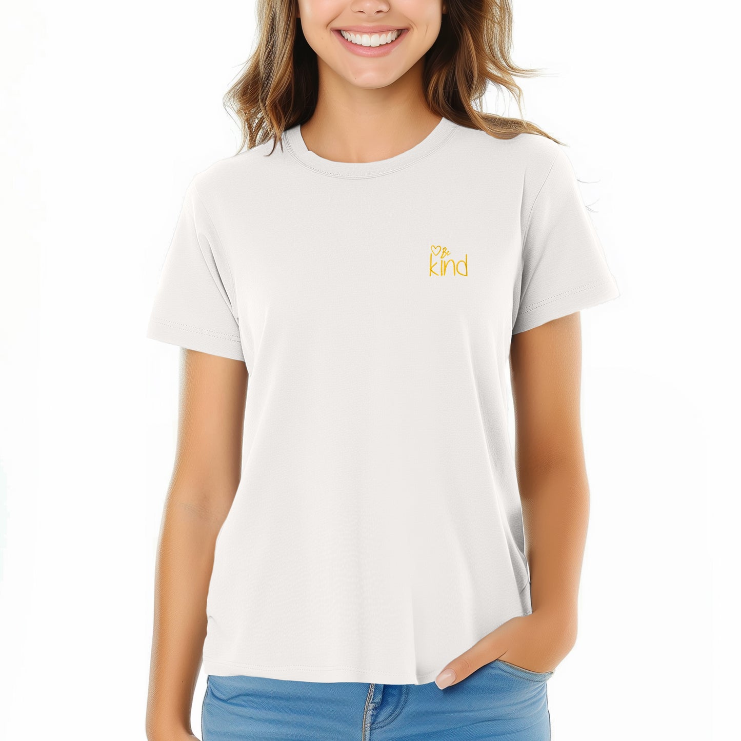 Dalix Be Kind Womens Relaxed Tee