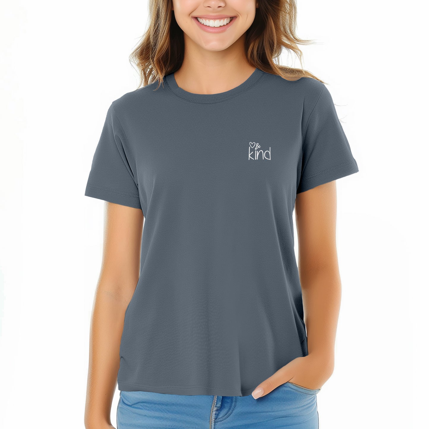 Dalix Be Kind Womens Relaxed Tee
