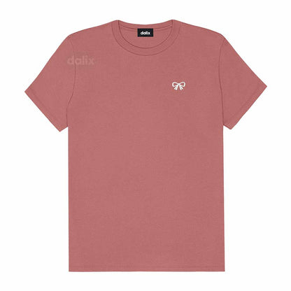 Dalix Womens Bow Jersey Tee