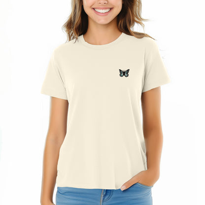 Dalix Butterfly Womens Relaxed Tee