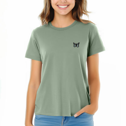 Dalix Butterfly Womens Relaxed Tee