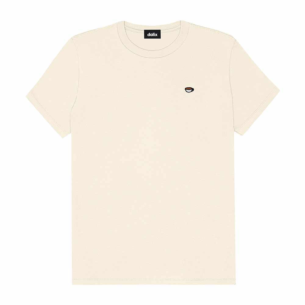 Dalix Womens Lil Coffee Jersey Tee
