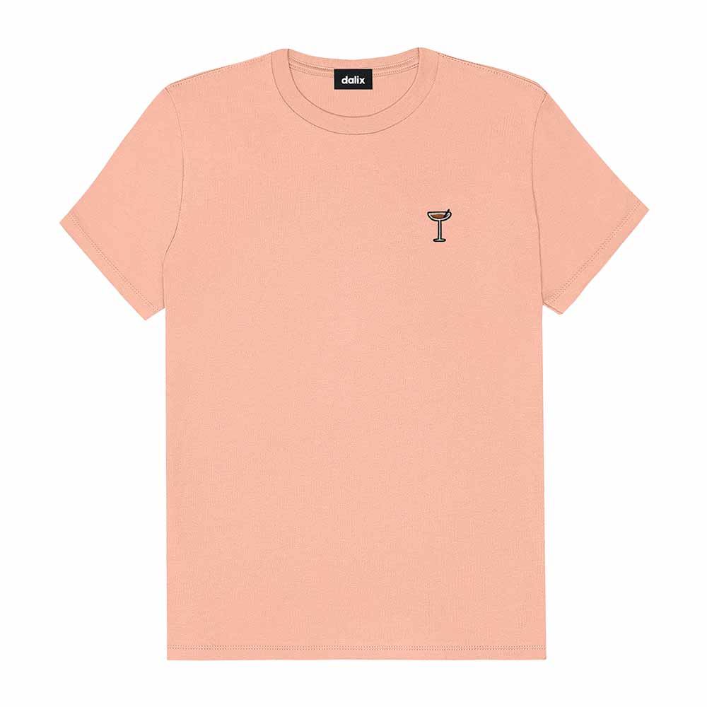Dalix Womens Espresso Martini Jersey Relaxed Tee