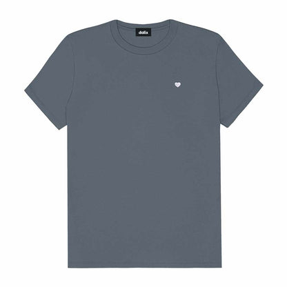 Dalix Womens Lil Heart Jersey Relaxed Tee