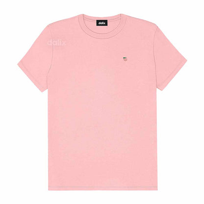 Dalix Lil Peach Cotton Tee Short Sleeve Soft Jersey Shirt Fruit Cute Womens in Pink 2XL XX-Large