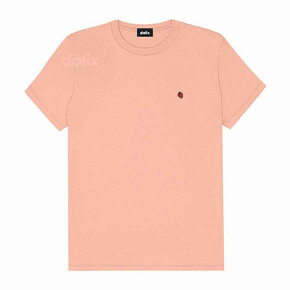 Dalix Womens Lil Strawberry Jersey Tee