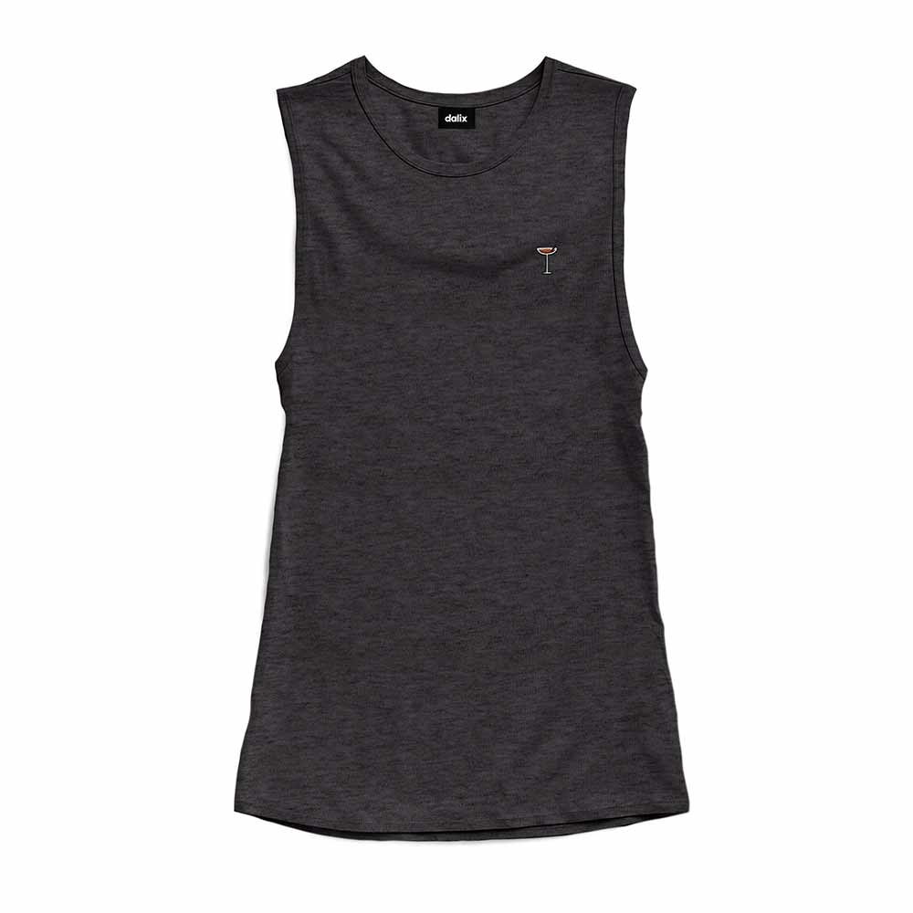 Dalix Womens Coffee Martini Muscle Tank