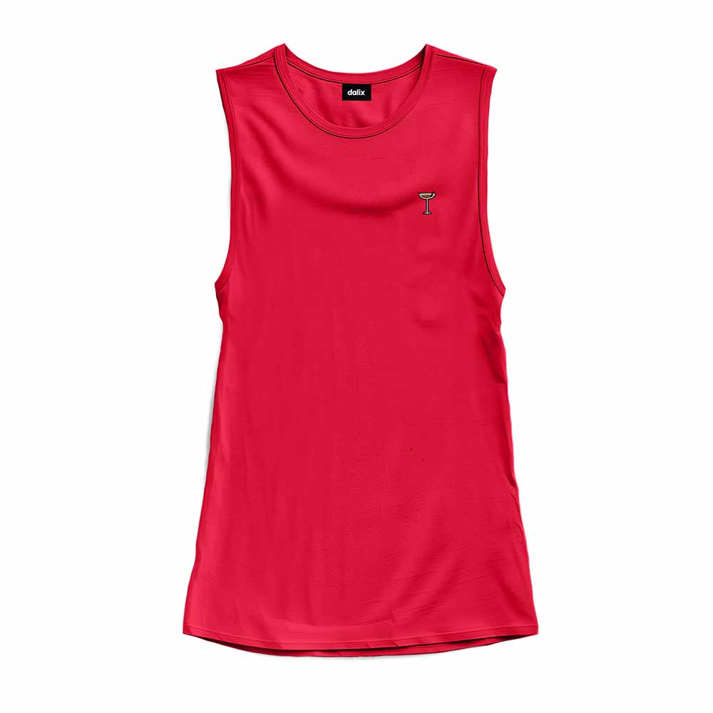 Dalix Womens Coffee Martini Muscle Tank