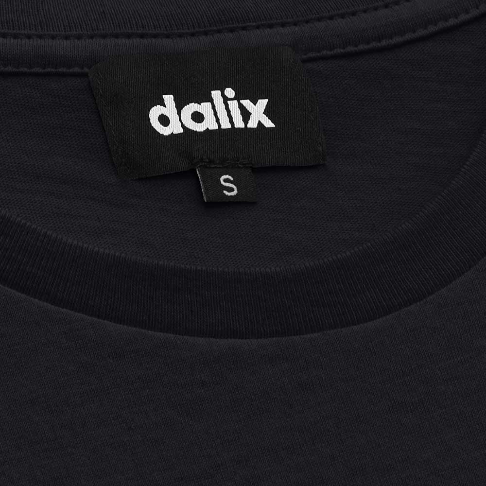 Dalix Be Kind Cropped Tee Lightweight High Waisted Short Sleeve Summer Shirt Womens in Black S Small