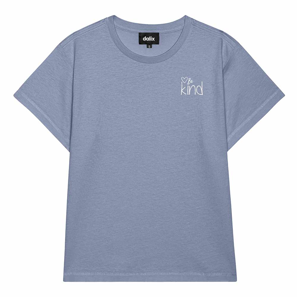 Dalix Womens Be Kind Light Weight High Waisted Tee