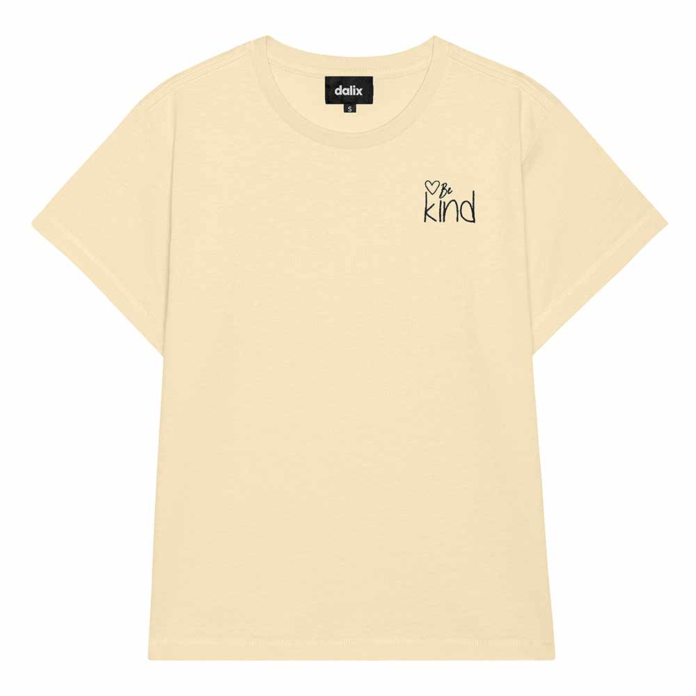 Dalix Womens Be Kind Light Weight High Waisted Tee