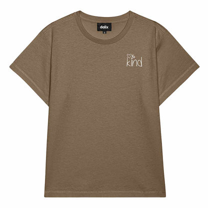 Dalix Womens Be Kind Light Weight High Waisted Tee