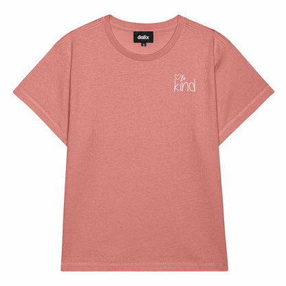 Dalix Womens Be Kind Light Weight High Waisted Tee
