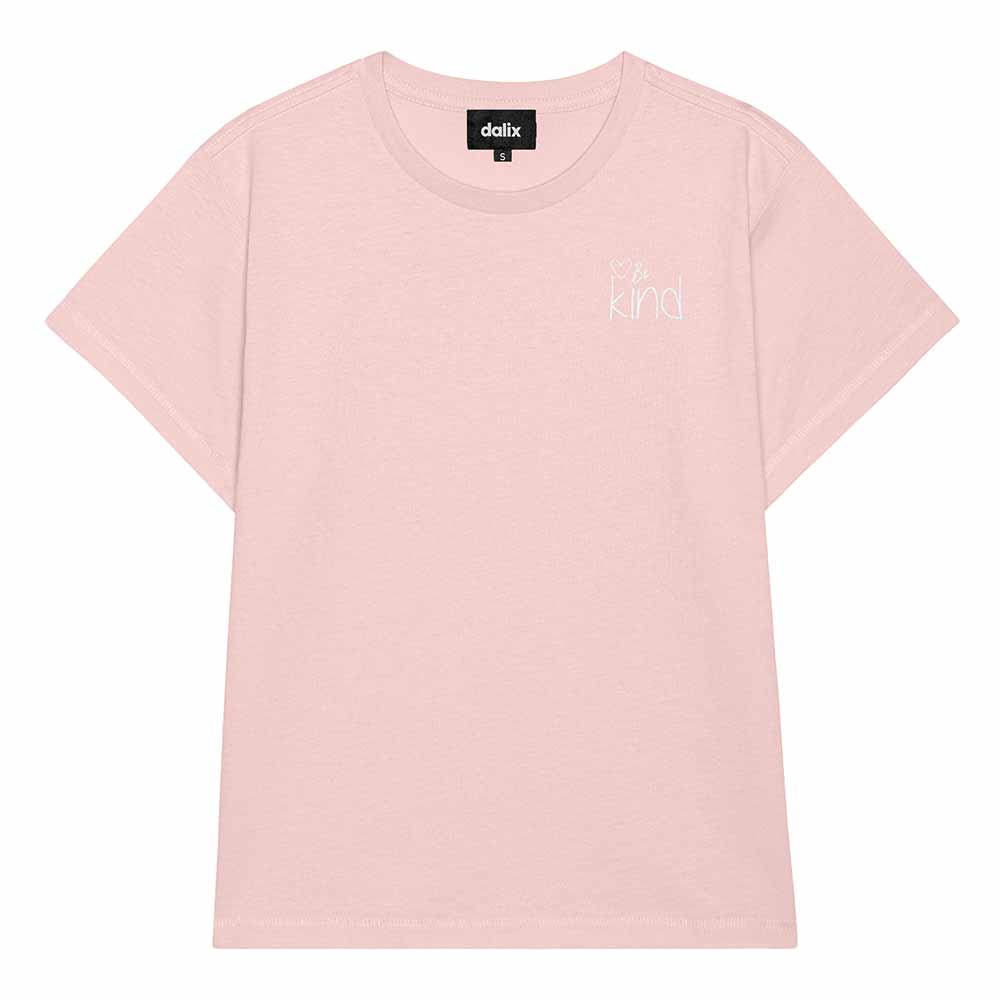 Dalix Womens Be Kind Light Weight High Waisted Tee