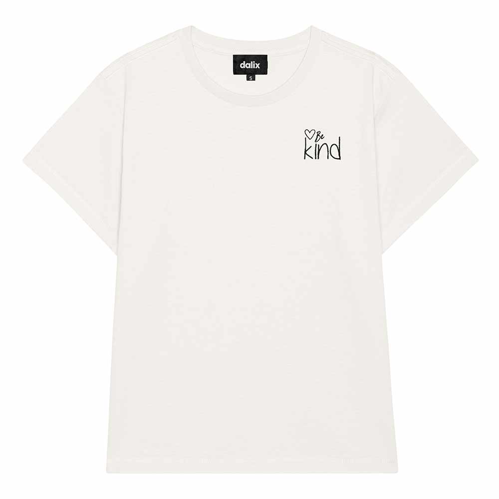 Dalix Womens Be Kind Light Weight High Waisted Tee