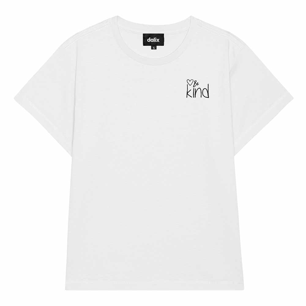 Dalix Womens Be Kind Light Weight High Waisted Tee
