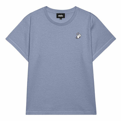 Dalix Womens Heartly Ghost Lightweight High Waisted Tee