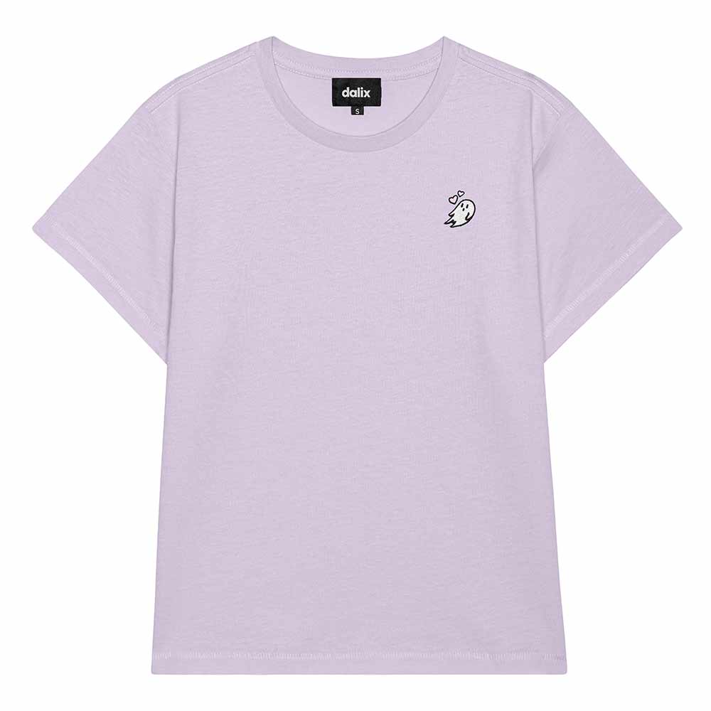 Dalix Womens Heartly Ghost Lightweight High Waisted Tee