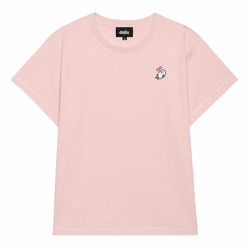 Dalix Womens Heartly Ghost Lightweight High Waisted Tee