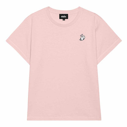 Dalix Womens Heartly Ghost Lightweight High Waisted Tee