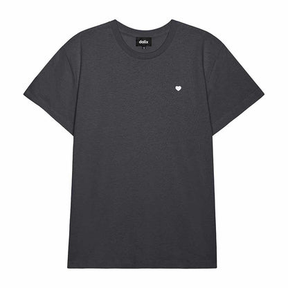 Dalix Womens Lil Heart Lightweight Everyday Tee