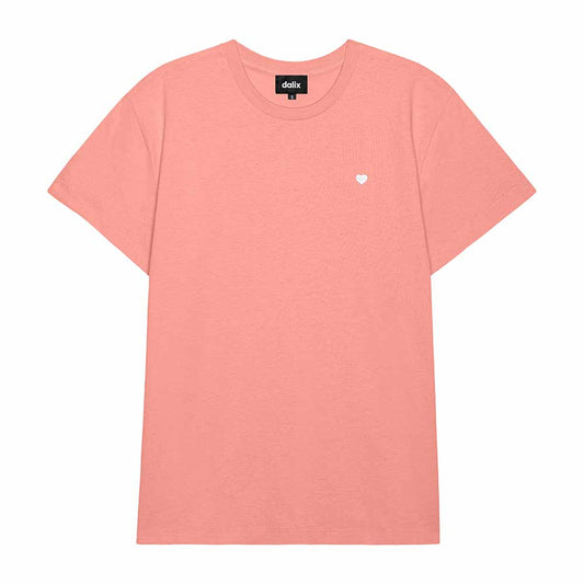 Dalix Womens Lil Heart Lightweight Everyday Tee