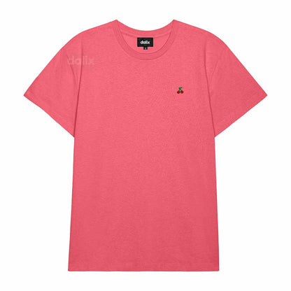Dalix Womens Lil Cherry Lightweight Everyday Tee