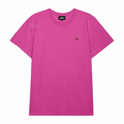 Dalix Womens Lil Cherry Lightweight Everyday Tee