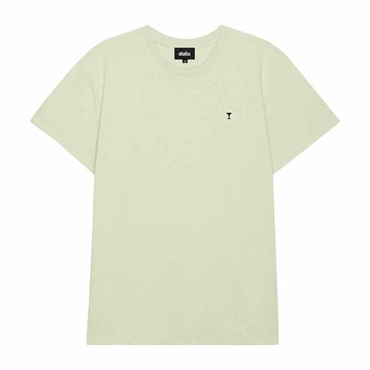 Dalix Lil Martini Everyday Tee Lightweight Short Sleeve Shirt Womens in Cucumber S Small