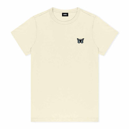 Dalix Butterfly Short Sleeve Classic Cotton Tee