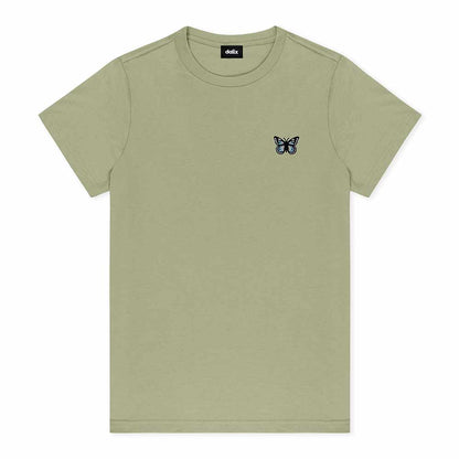 Dalix Butterfly Short Sleeve Classic Cotton Tee