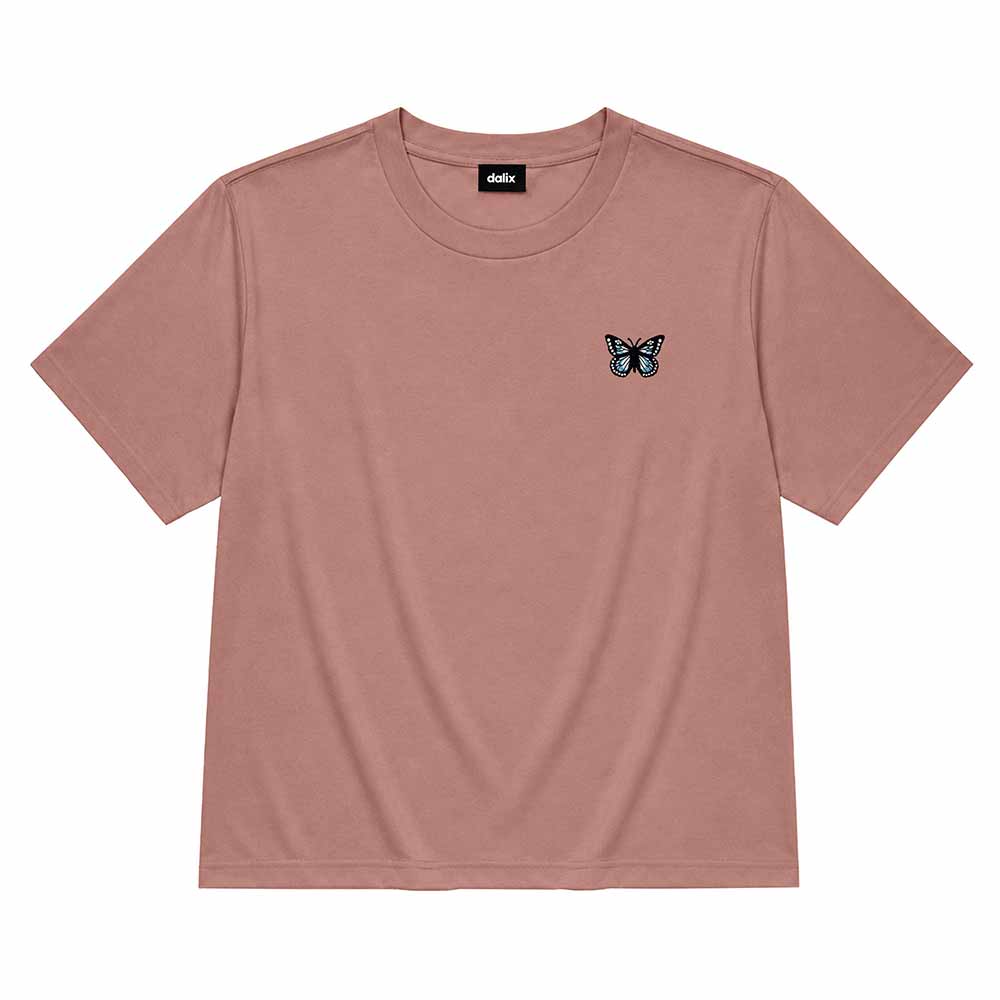 Dalix Butterfly Relaxed Midweight Jersey Tee