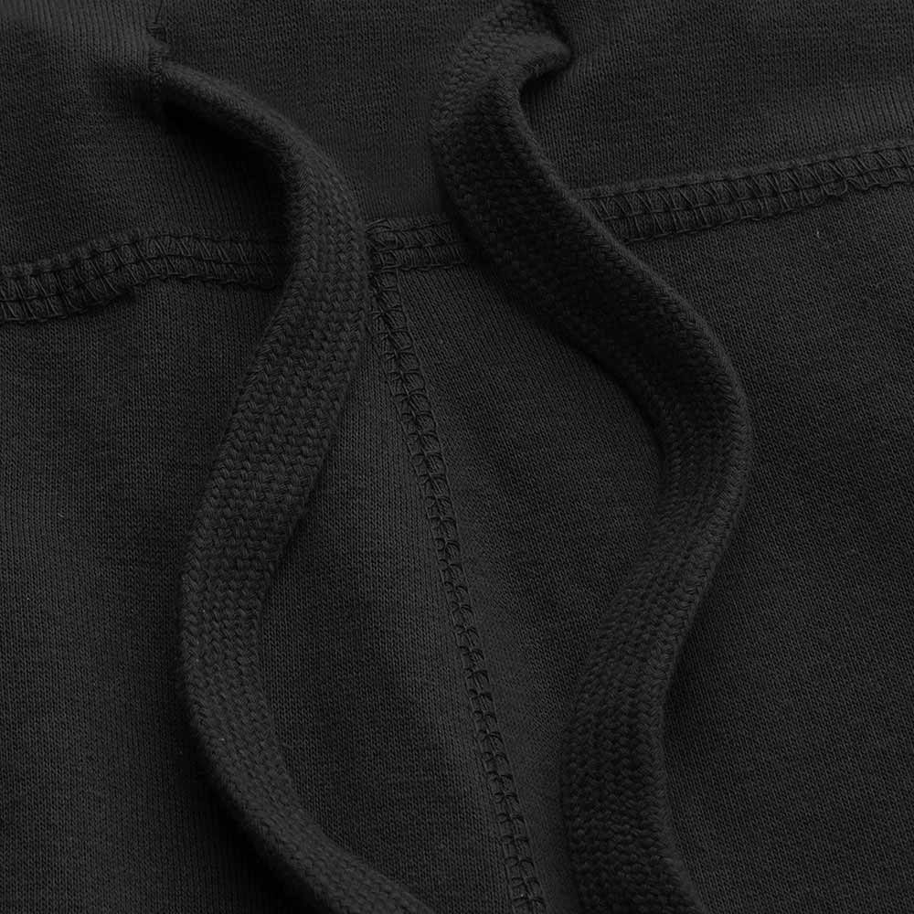 Dalix Ghost Embroidered Short Soft Fleece Relaxed Drawstring Fit Lounge Mens in Black S Small