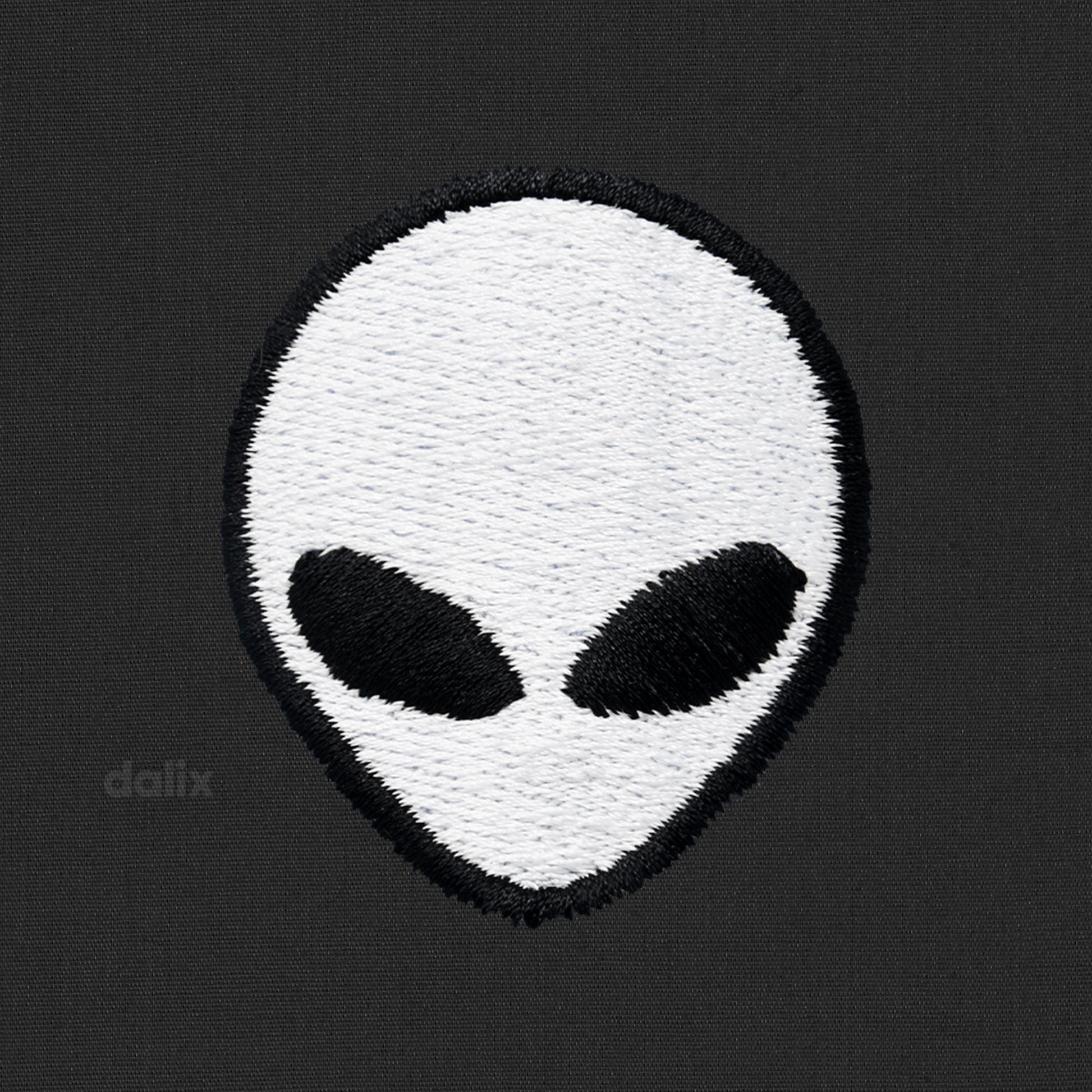 Dalix Lil Alien Active Short Gym Workout Embroidered Casual Zip Pocket Mesh Drawcord Waist Mens in Black S Small