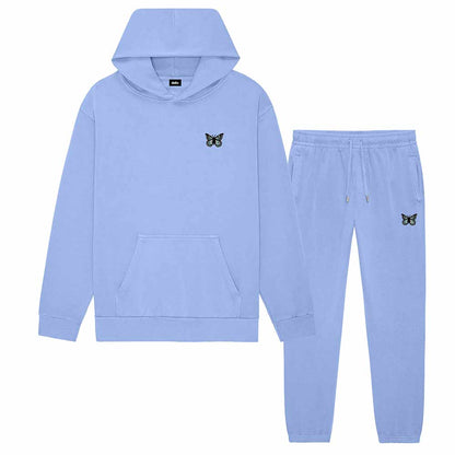 Dalix Butterfly Midweight Fleece Relaxed Sweatsuit