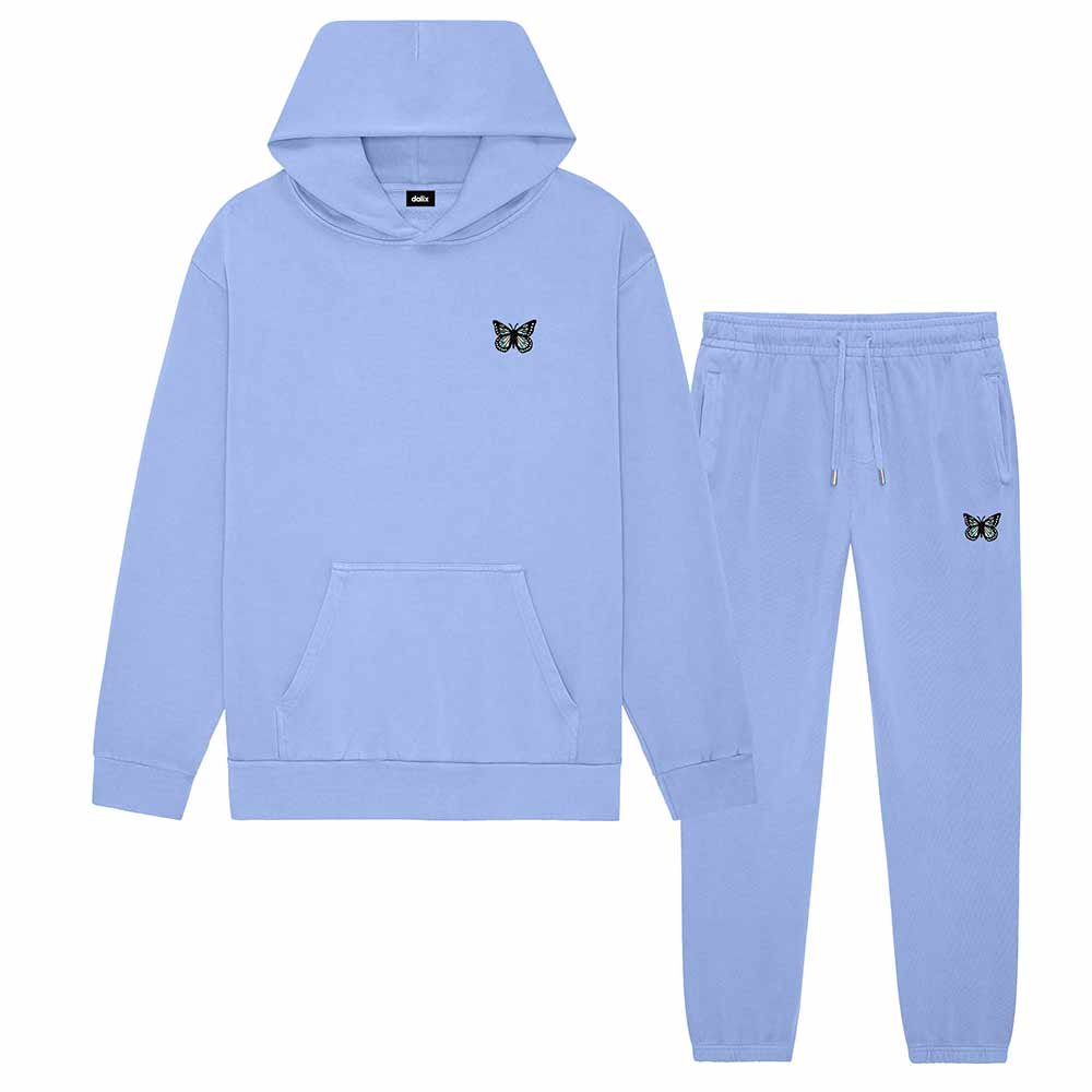 Dalix Butterfly Midweight Fleece Relaxed Sweatsuit