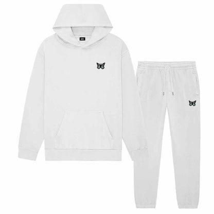 Dalix Butterfly Midweight Fleece Relaxed Sweatsuit