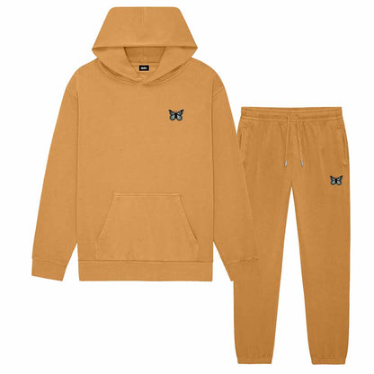 Dalix Butterfly Midweight Fleece Relaxed Sweatsuit