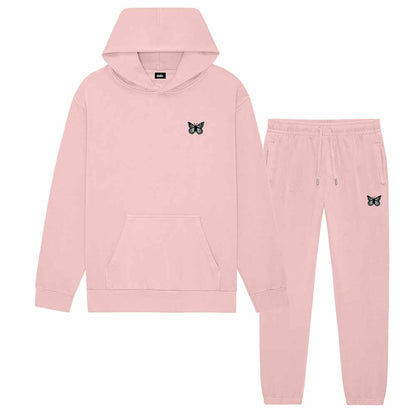 Dalix Butterfly Midweight Fleece Relaxed Sweatsuit