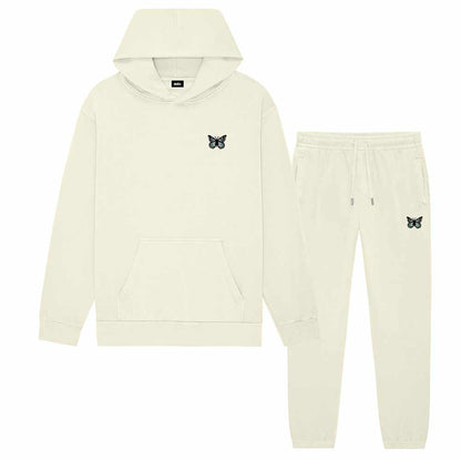 Dalix Butterfly Midweight Fleece Relaxed Sweatsuit