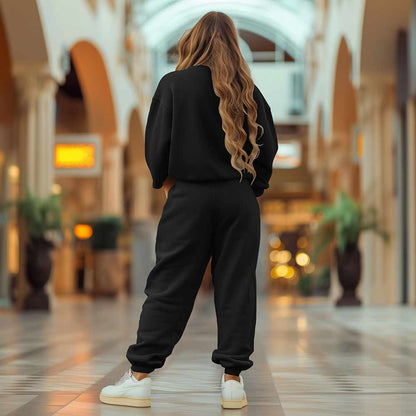 Dalix Butterfly Midweight Fleece Relaxed Sweatsuit